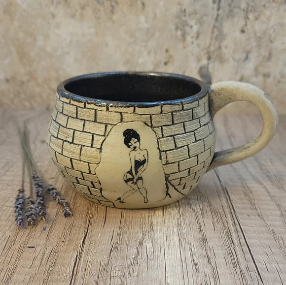 Handmade Brickhouse Babes Mug By Wild Tea & Honey